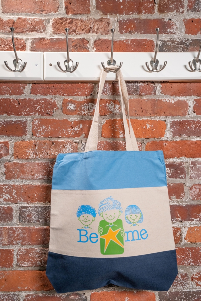 Be Me Canvas Shopping Bag