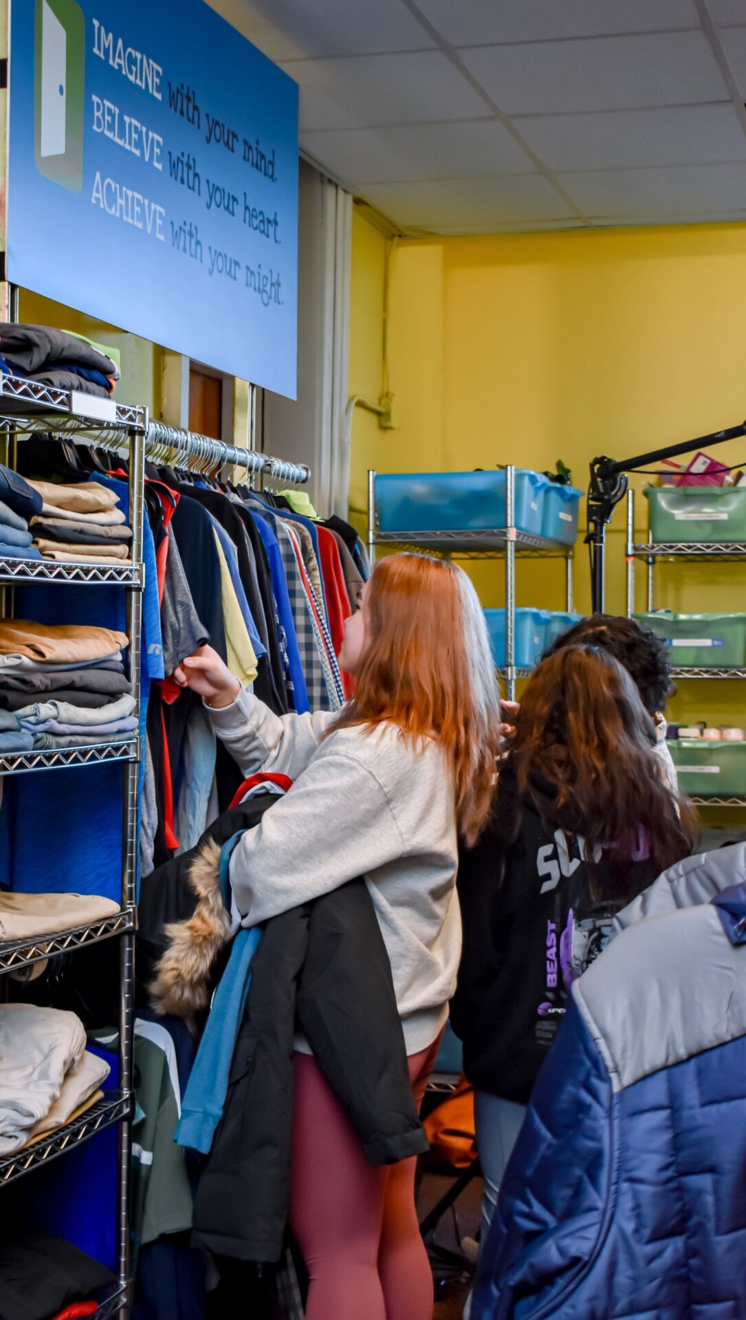Girls Shopping in Catie's Closet